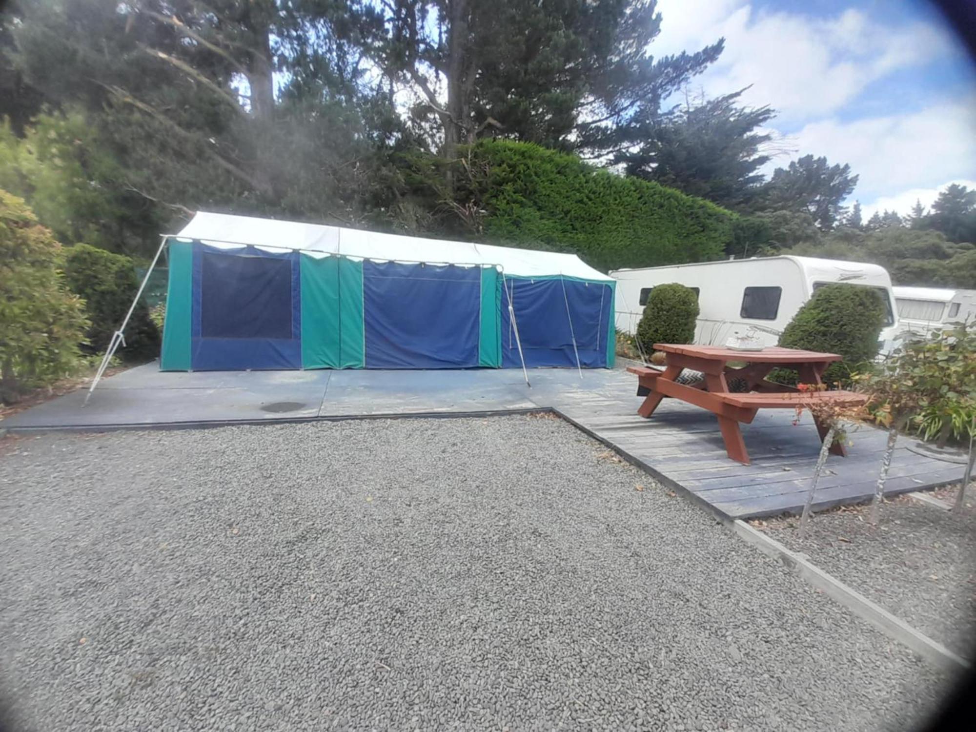 Leithfield Beach Holiday Park Exteriör bild